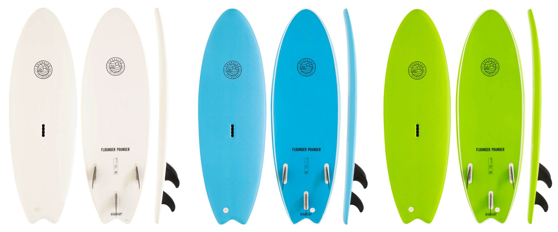 the best surfboards for kids - flounder pounder by gsi
