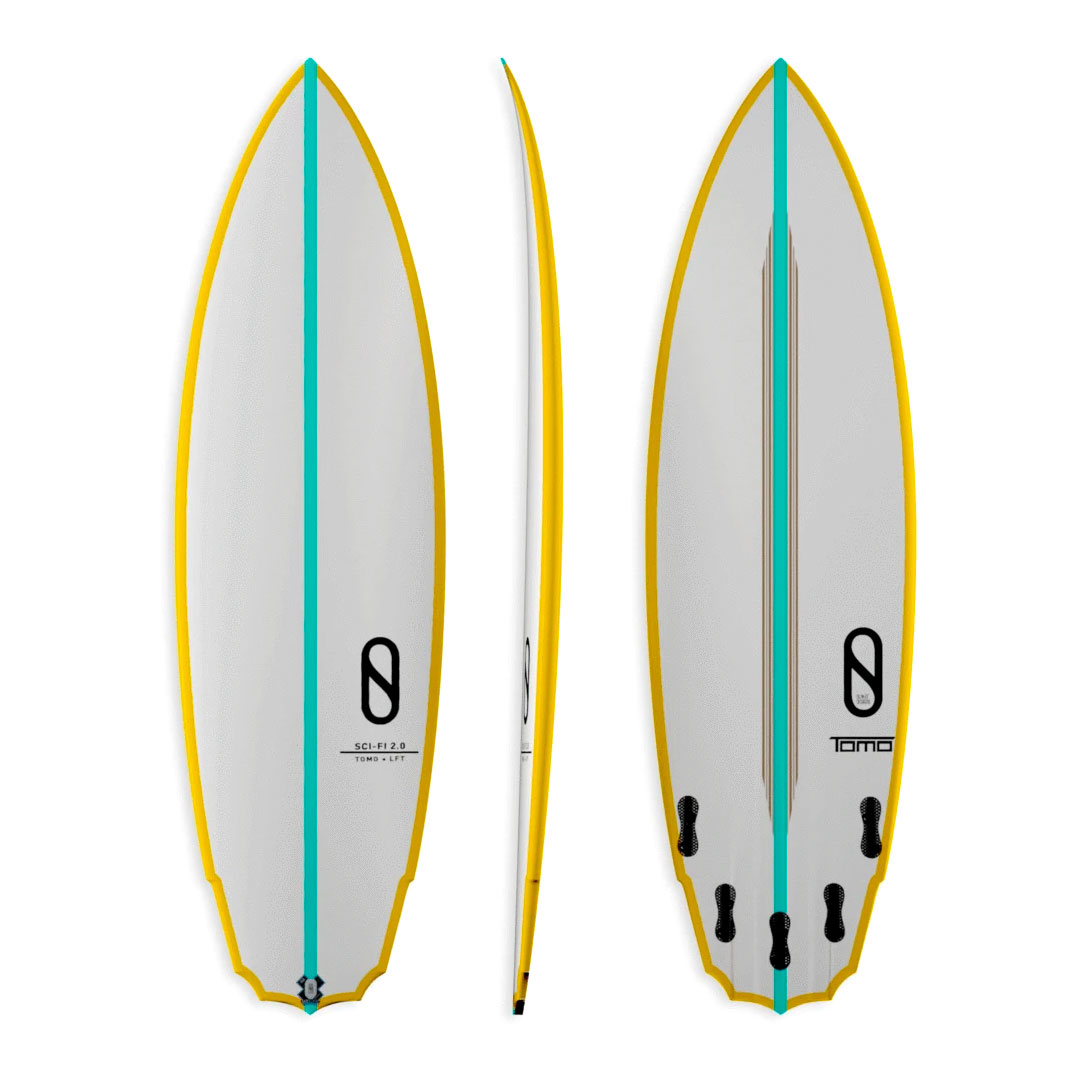 the best surfboards for kids - firewire sci fi 2.0 grom