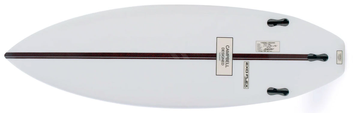 The Campbell Designed Hip Toe Exo Surfboard Review